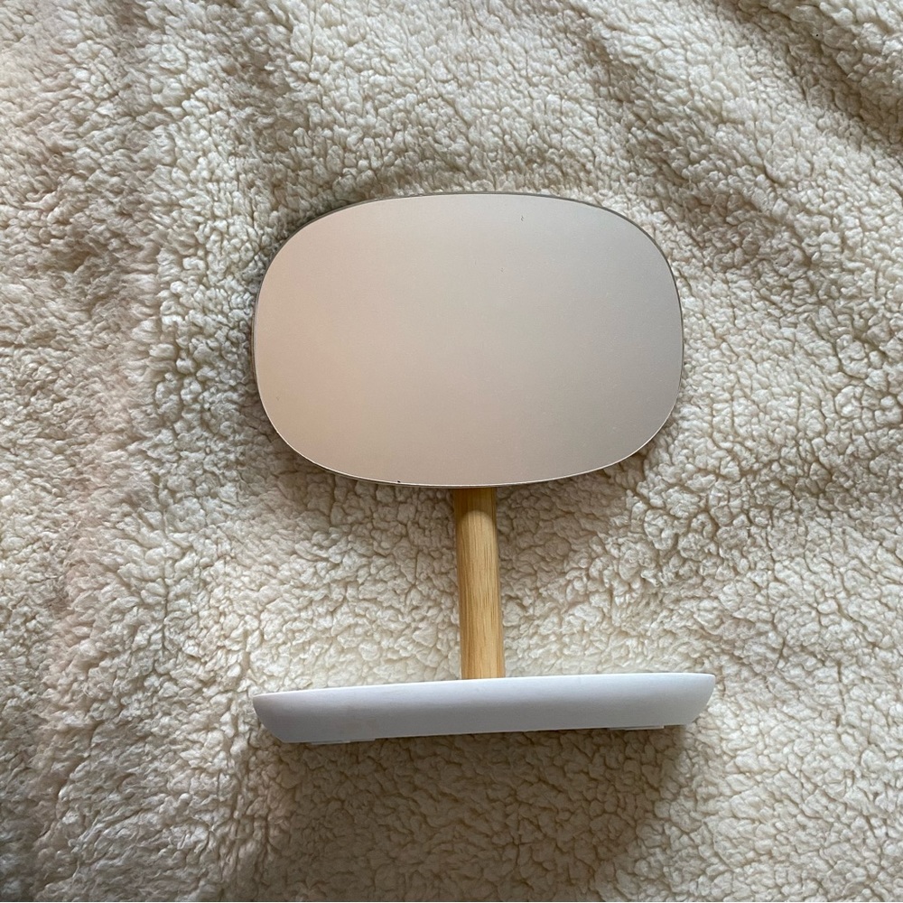 Simons Bamboo Mirror and Jewelry Holder
